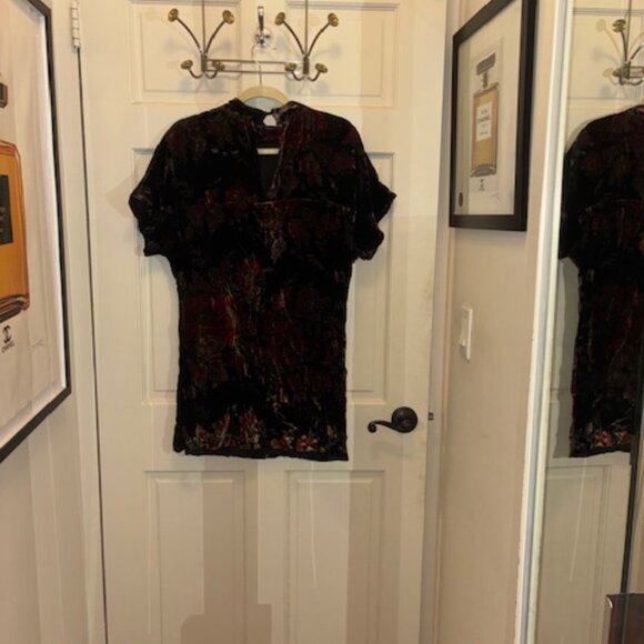 Zara floral velvet dress - Picture 6 of 7